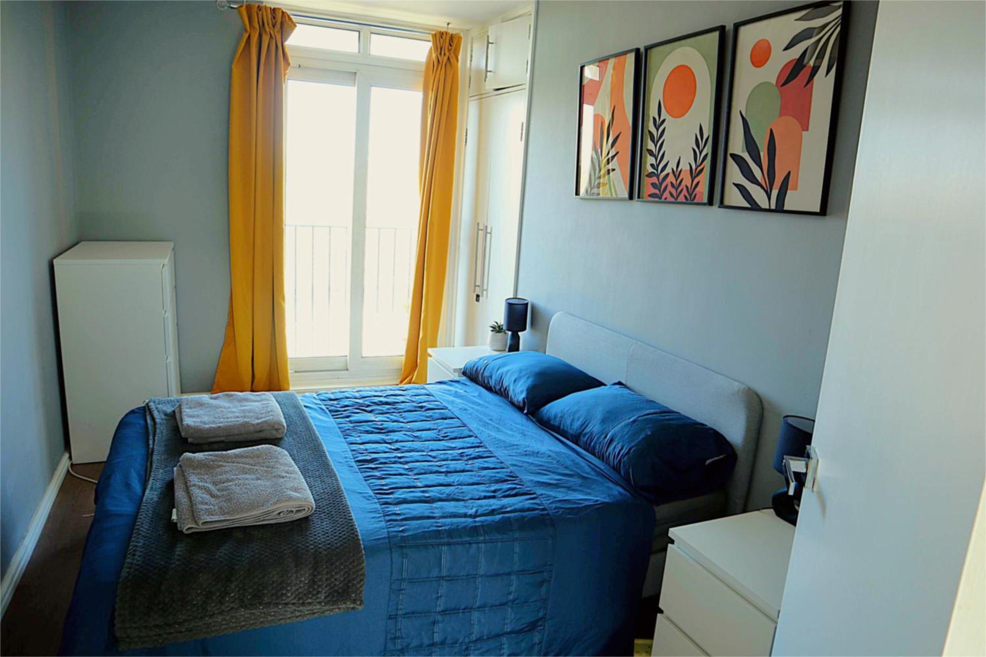 Beautiful 3-Bed Apartment At Swiss Cottage Londres Quarto foto
